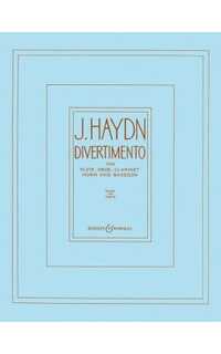 haydn j. - divertimento fl/ob/cl/tr/fg -