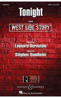 bernstein l. - tonight (west side story) satb -