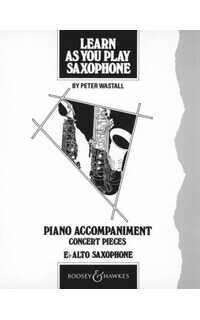 wastall p. - learn as you play saxophone (ac) -