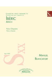 blancafort a. - concierto iberico
