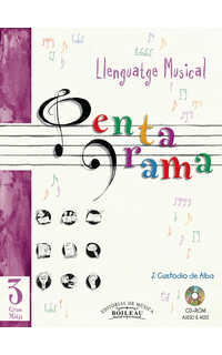 custodio j. - pentagrama vº3 grado medio (+cd) ( catalan )