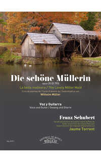 schubert f. - die schöne müllerin- la bella molinera voz y guitarra