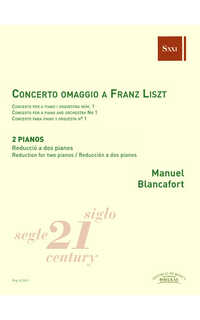 blancafort m. - concierto omaggio franz liszt