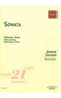 cassado j./mestre m. - sonata violonchelo y piano