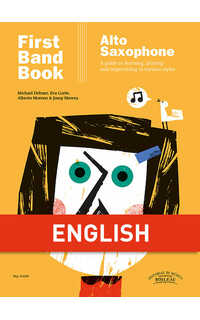 varios - first band book alto saxophone (ingles) +audio line