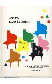 garcia abril a. - cuadernos de adriana v.1 piano para principiantes