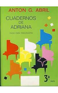 garcia abril a. - cuadernos de adriana v.3 piano para principiantes