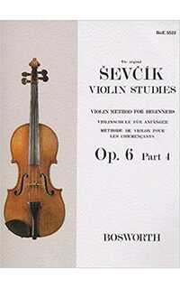 sevcik o. - escuela de principiantes v.4 - op.6