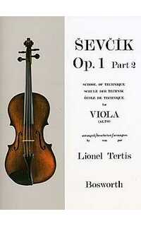 sevcik o. - escuela tecnica de la viola v.2 - op.1