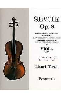 sevcik o. - estudios cambios de posicion viola - op.8