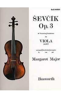sevcik o. - variaciones (40) (va) - op.3