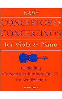 rieding o. - concierto si m (1ª y 3ª posicion) (va) - op.35