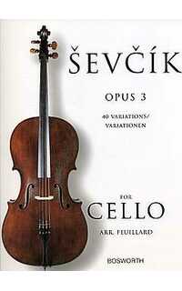 sevcik o. - variaciones (40) - op.3 - (cello )