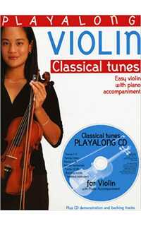 album - playalong violin classical tunes easy (+cd) -