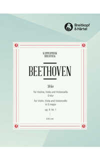 beethoven l.v. - trio nº2 sol m (pt) v/va/vc - op.9