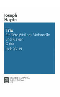 haydn j. - trio nº29 sol m (sc+pt) fl(v)/vcp - hob.xv/15
