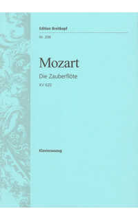 mozart w.a. - flauta magica (aleman/ingles) - kv.620
