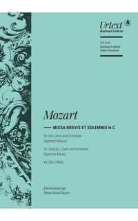 mozart w.a. - misa brevis (spatzen-messe) - kv.220