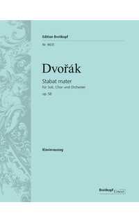 dvorak a. - stabat mater op.58 urtext