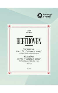 beethoven l.v. - variaciones sobre la ci darem la mano woo 28 (obp)