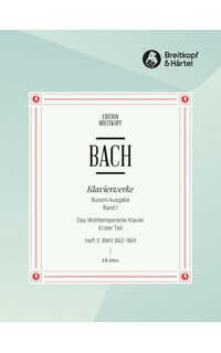 bach j.s. - clave bien temperado v.2 - parte2 v.1 bwv.870/876(ed.busoni)