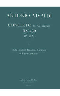 vivaldi a. - concierto solm rv439