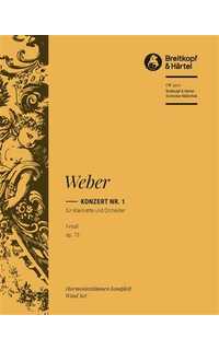 weber c.m. - concierto nº1 fa m(pt) - op.73