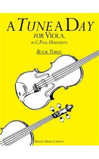 herfurth c.p. - a tune a day v.3 - viola