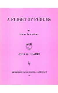 duarte j.w. - vuelo de fugas op.44 - guit (o 2 guitarras)
