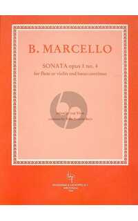 marcello b. - sonata op.1 nº 4 - fl(v)/p