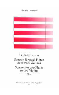 telemann g.p. - sonatas op.2 2fl(2v)