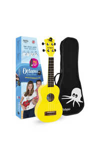 ukelele soprano - octopus uk-205yls amarillo