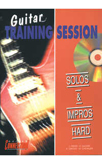 album - guitar training session (+cd) solos & improvisaciones hard rock