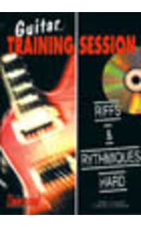album - guitar training session (+cd) riffs & ritmicas hard rock