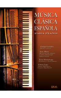 album. - musical clasica española para piano