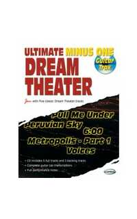 dream theater - ultimate minus one guitar +cd