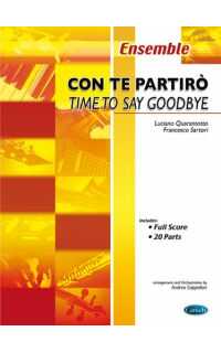 capellari/bocelli - con ti partiro ensemble (sc-pt)