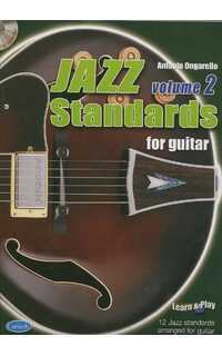 orgarello a. - jazz standars for guitar v.2 +cd