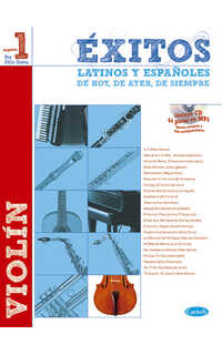 sierra f - exitos latinos y españoles v.1 +cd violin