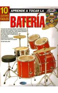 gelling p. - aprende a tocar la bateria 10 lecciones faciles (cd+dvd)