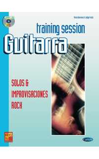 barreiros/fredd. - training session guitarra+cd solos improvisaciones rock
