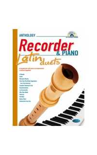 cappellari s. - antologia latin duets +cd (fl/p)