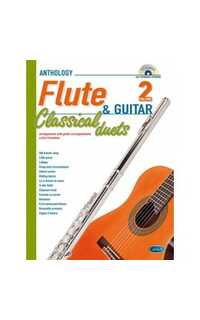 fiorentino c. - anthology classical duets vº2 (fl/gui)+cd