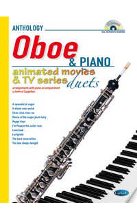 cappellari. - animated movies & tv series duets +cd (ob/p)