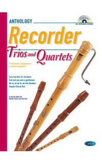 cappellari. - anthology trios y cuartetos flauta dulce +cd