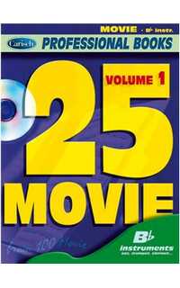 album - movie songs (25) v. 1 intrumentos sib