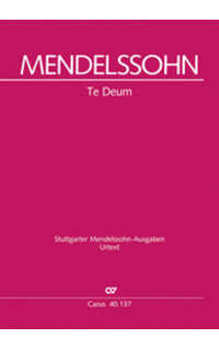 mendelssohn f. - te deum a 8