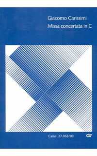 carissimi g. - misa concertante en d