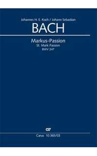 bach j.s. - pasion segun san marcos - bwv.247