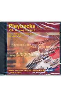 playbacks para bateristas vol.4 (cd) easy grooves 2